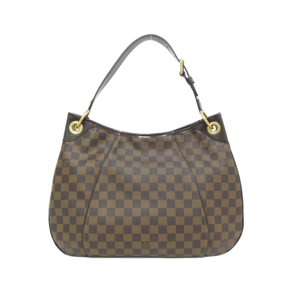 Louis Vuitton Brown Coated Canvas Shoulder Bag