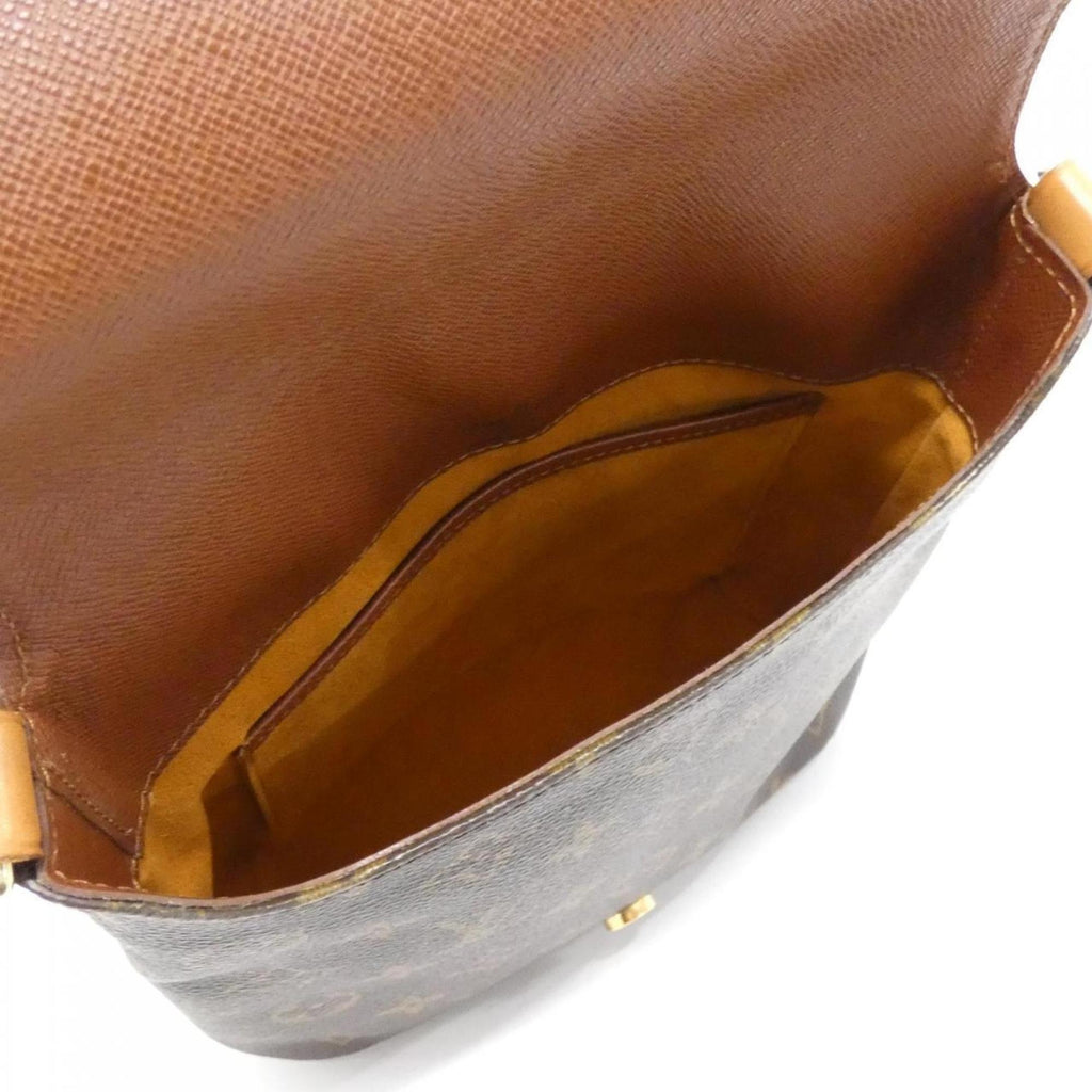 Louis Vuitton Marron Coated Canvas Shoulder Bag