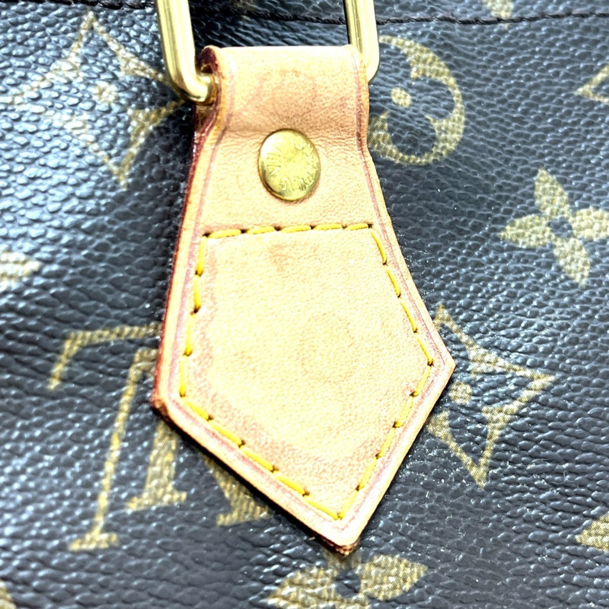 Louis Vuitton Brown Monogram Canvas Boston Bag Handbag