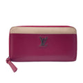Louis Vuitton Wine Leather Long Wallet