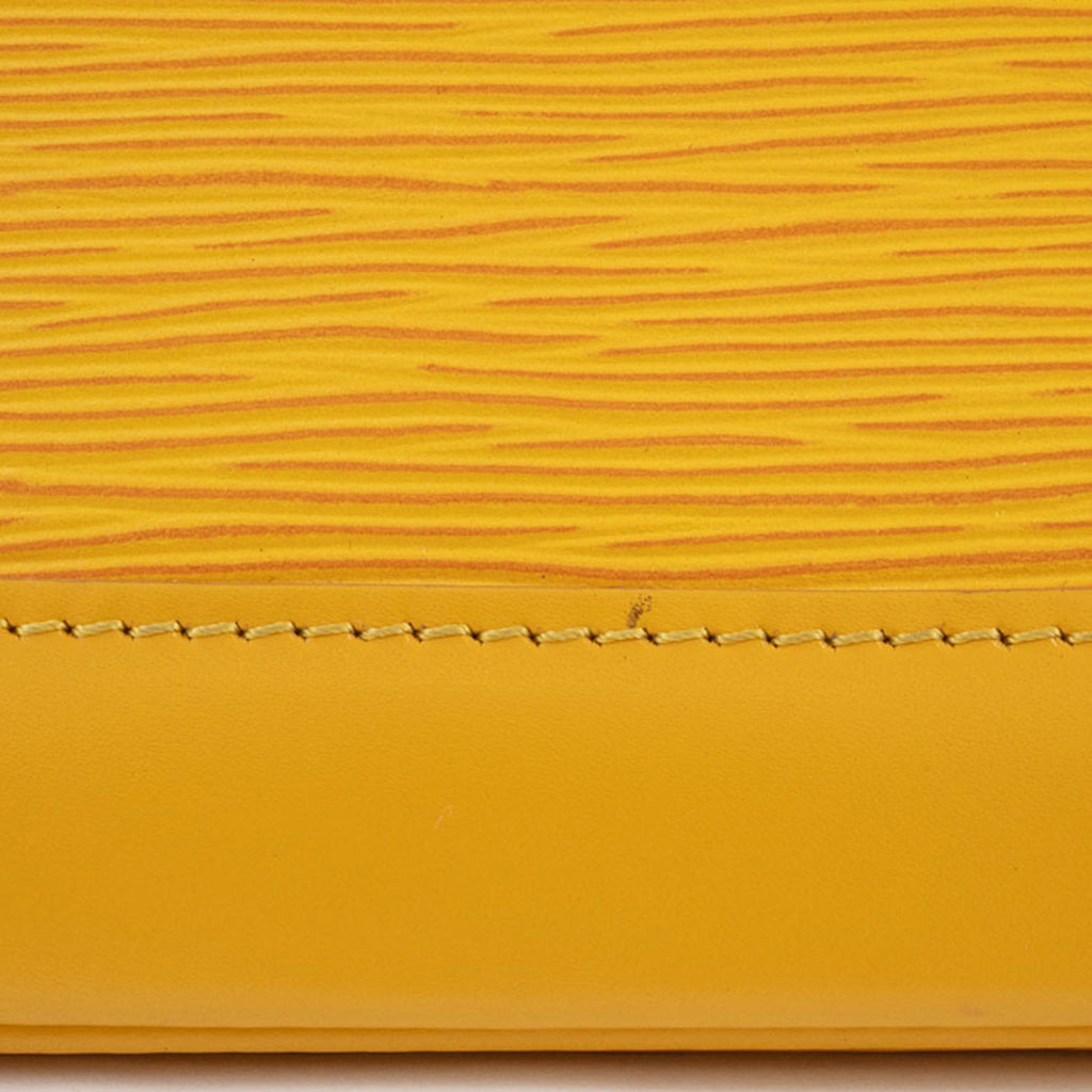 Louis Vuitton Yellow Epi Leather Handbag