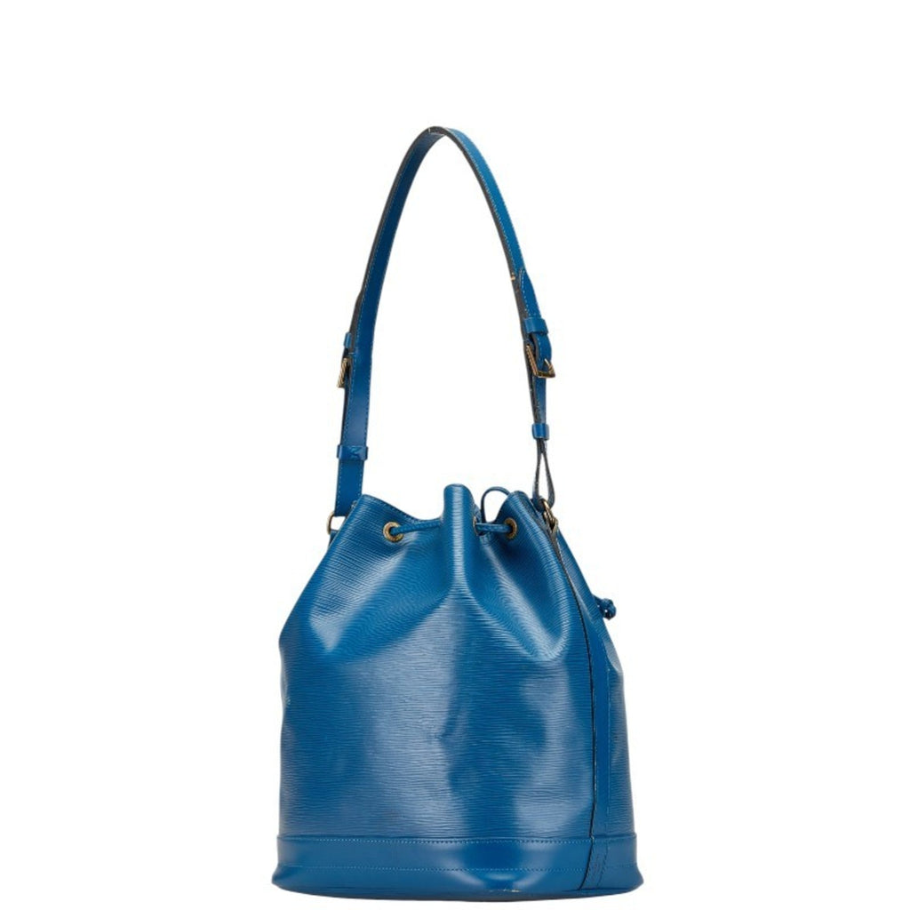 Louis Vuitton Epi Toledo Blue Leather Handbag Shoulder Bag