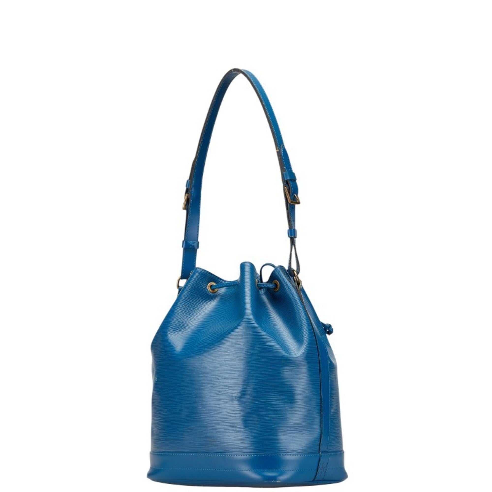 Louis Vuitton Epi Toledo Blue Leather Handbag Shoulder Bag