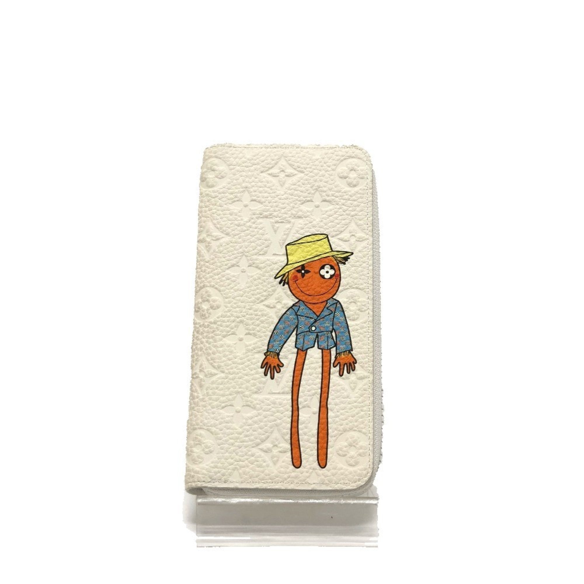 Louis Vuitton Monogram White Long Wallet