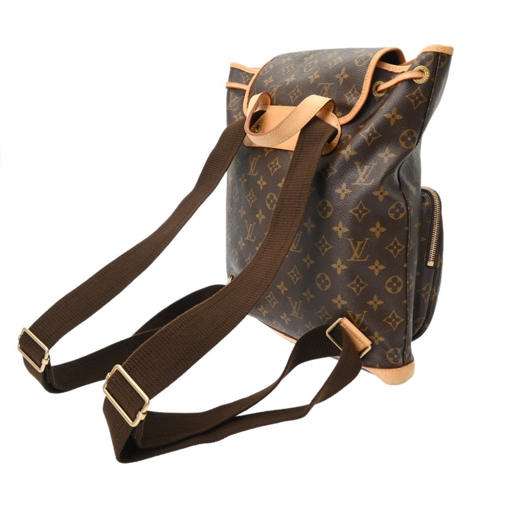 Louis Vuitton Brown Monogram Canvas Backpack