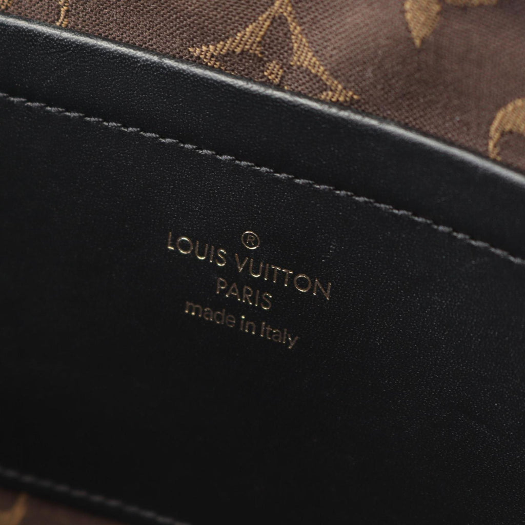 Louis Vuitton Black Noir Leather Shoulder Bag
