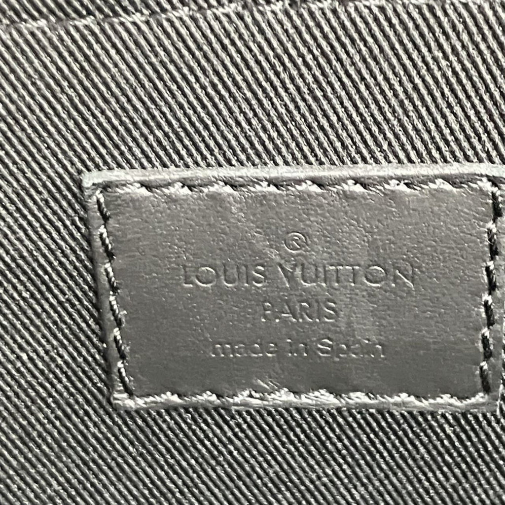 Louis Vuitton Black Leather Sling Bag
