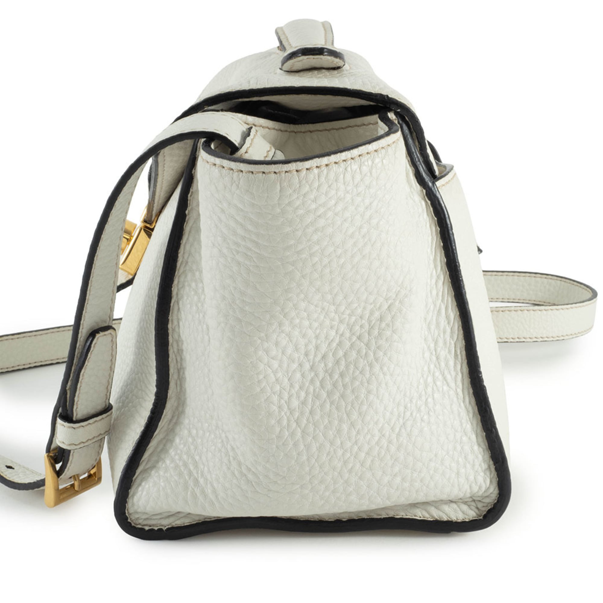 Prada White Leather Handbag