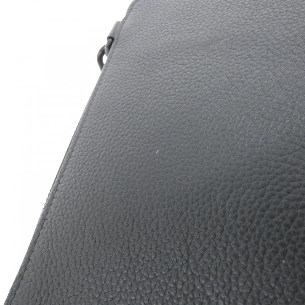 Louis Vuitton Black Leather Shoulder Bag