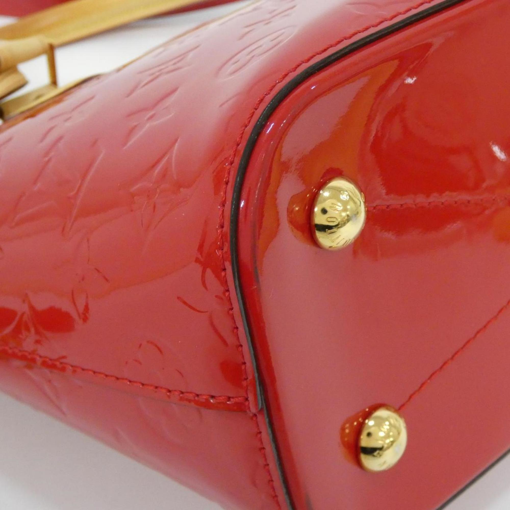 Louis Vuitton Vernis Cerise Monogram Vernis Handbag