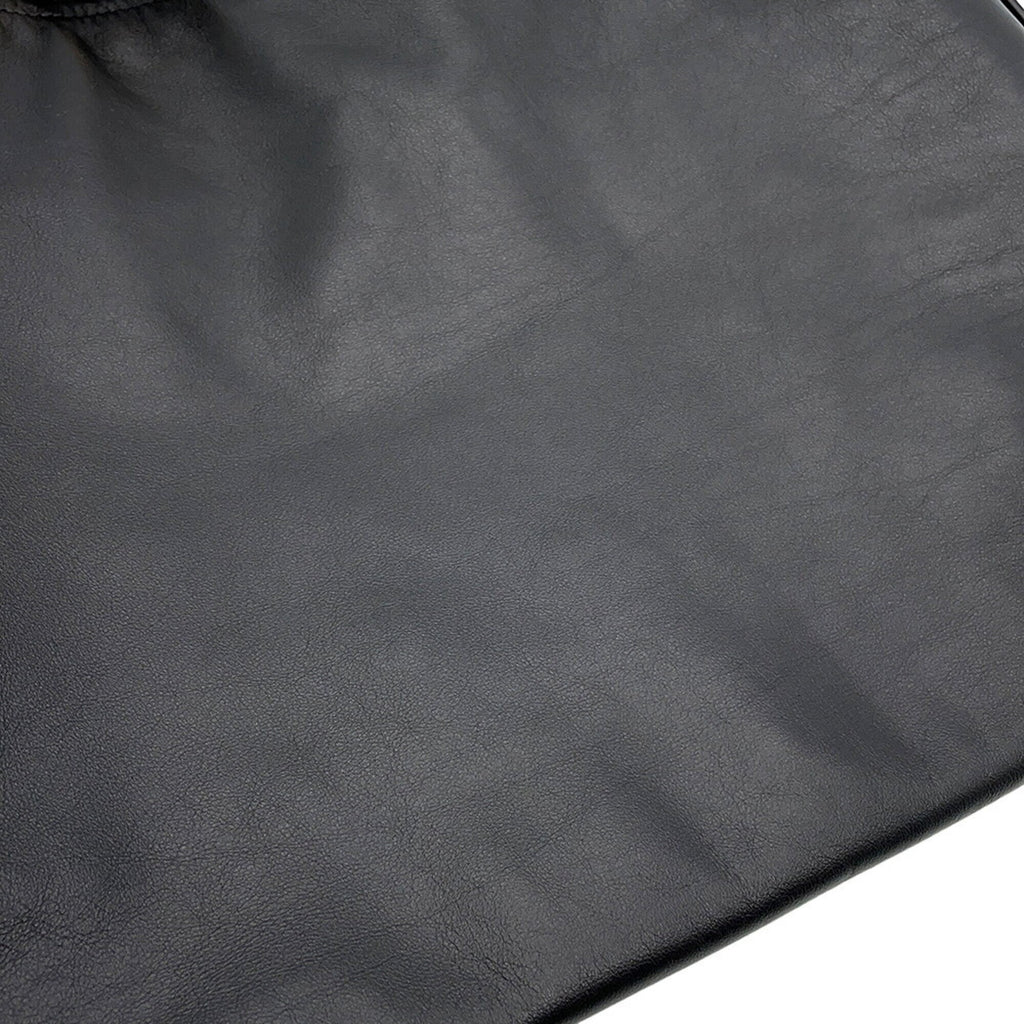 Gucci Black Leather Handbag Tote Bag (Pre-Owned)