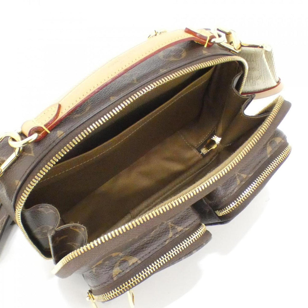 Louis Vuitton Marron Coated Canvas Shoulder Bag