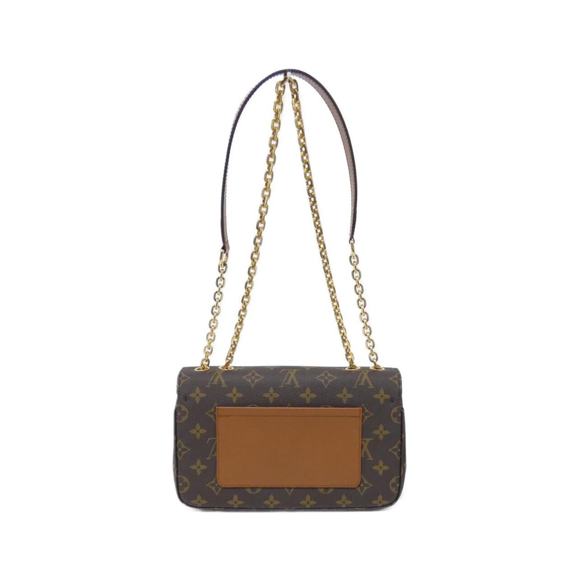 Louis Vuitton Caramel Marron Coated Canvas Shoulder Bag