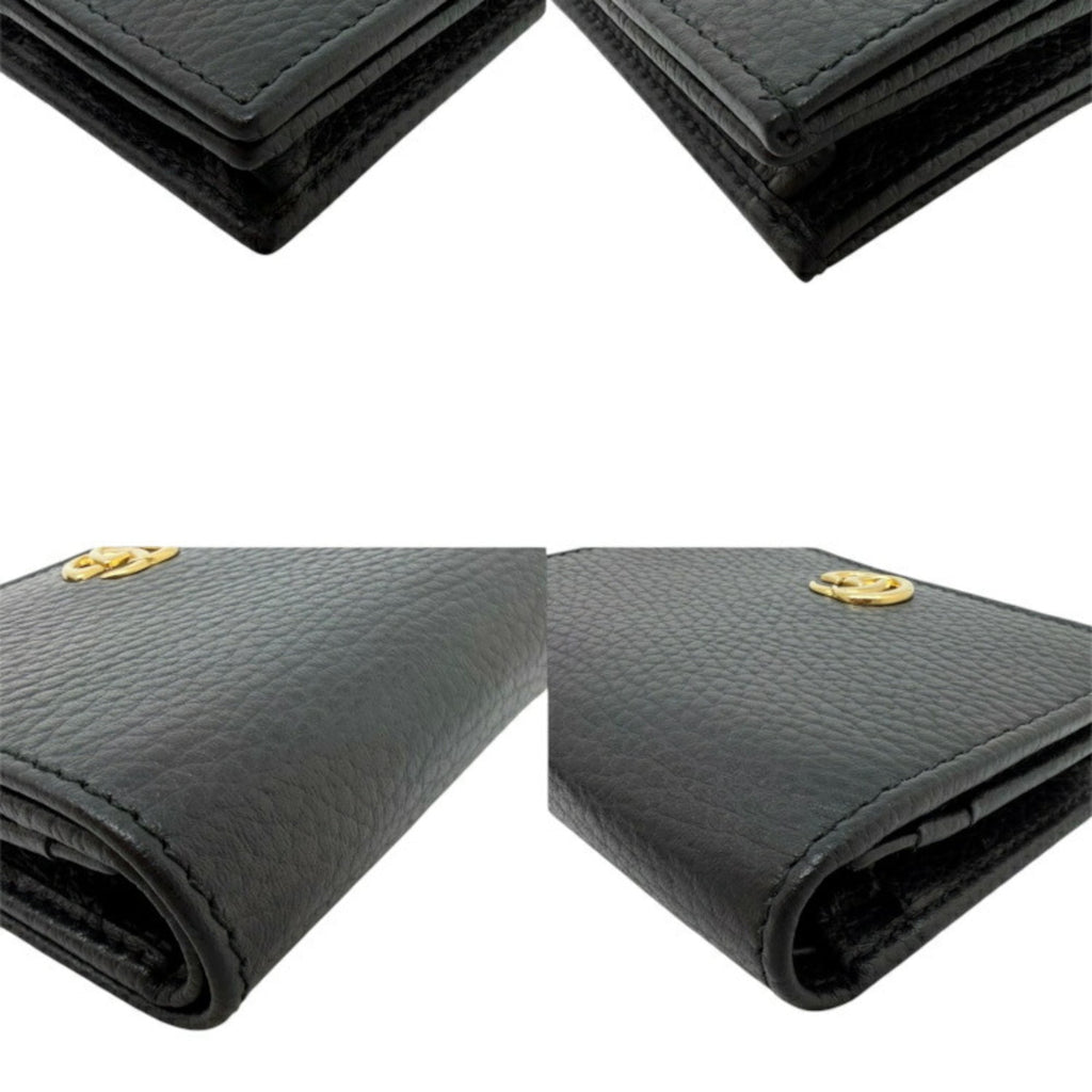 Gucci Black Leather Wallet (Bi-Fold) (Pre-Owned)