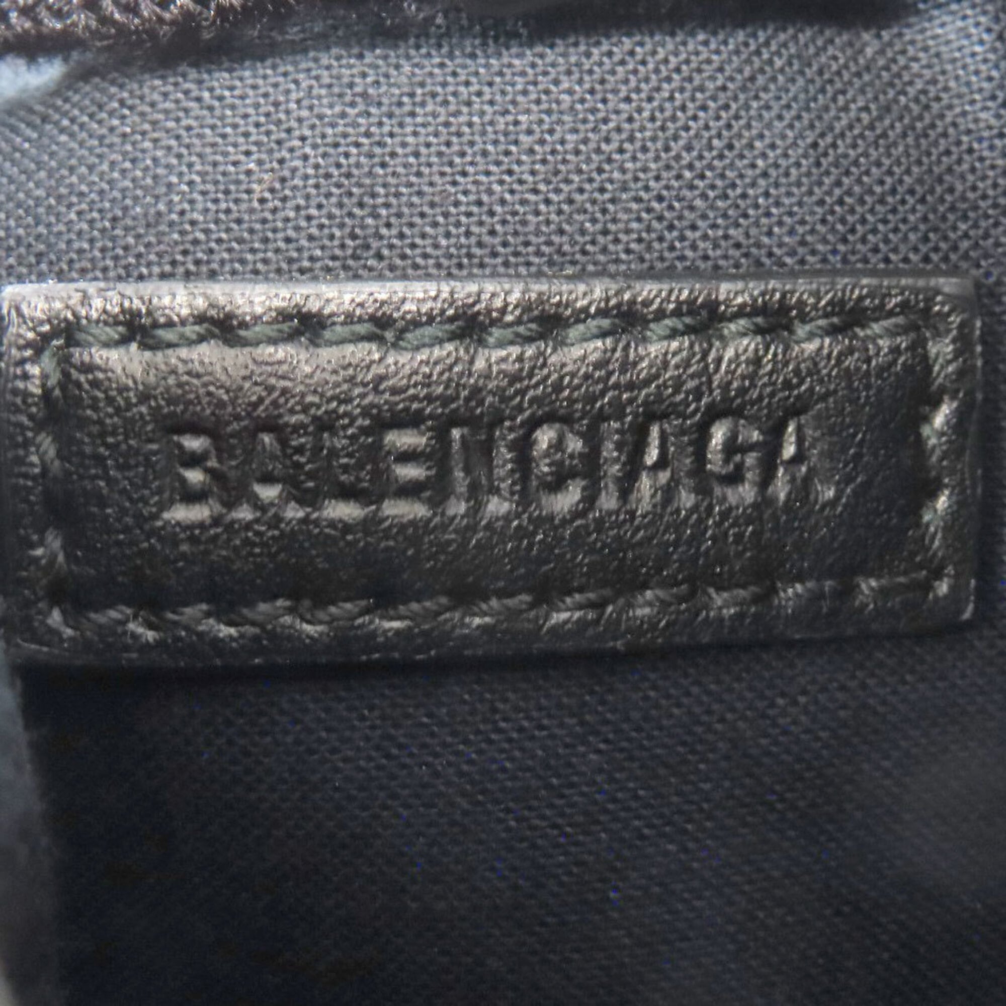 Balenciaga Blue Nylon Shoulder
