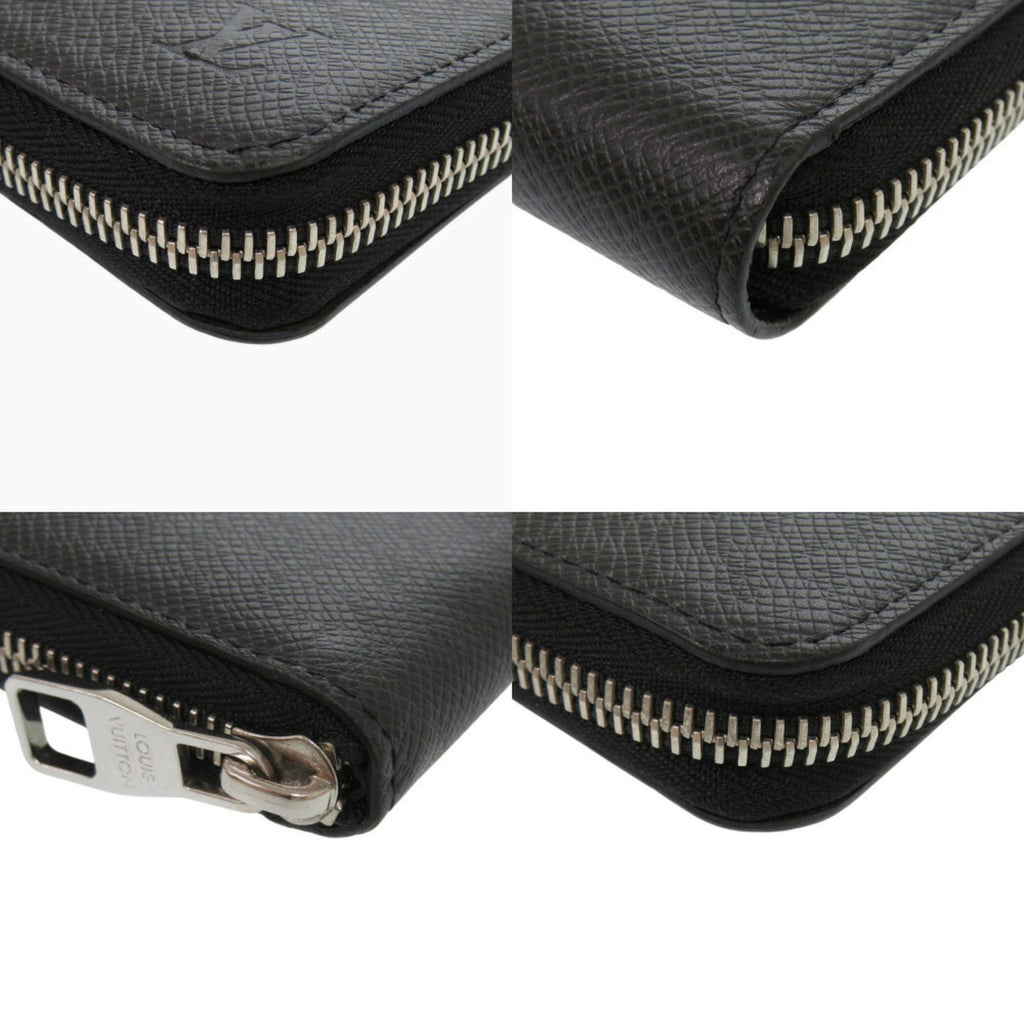Louis Vuitton Black Noir Taiga Leather Coin Purse/Coin Case