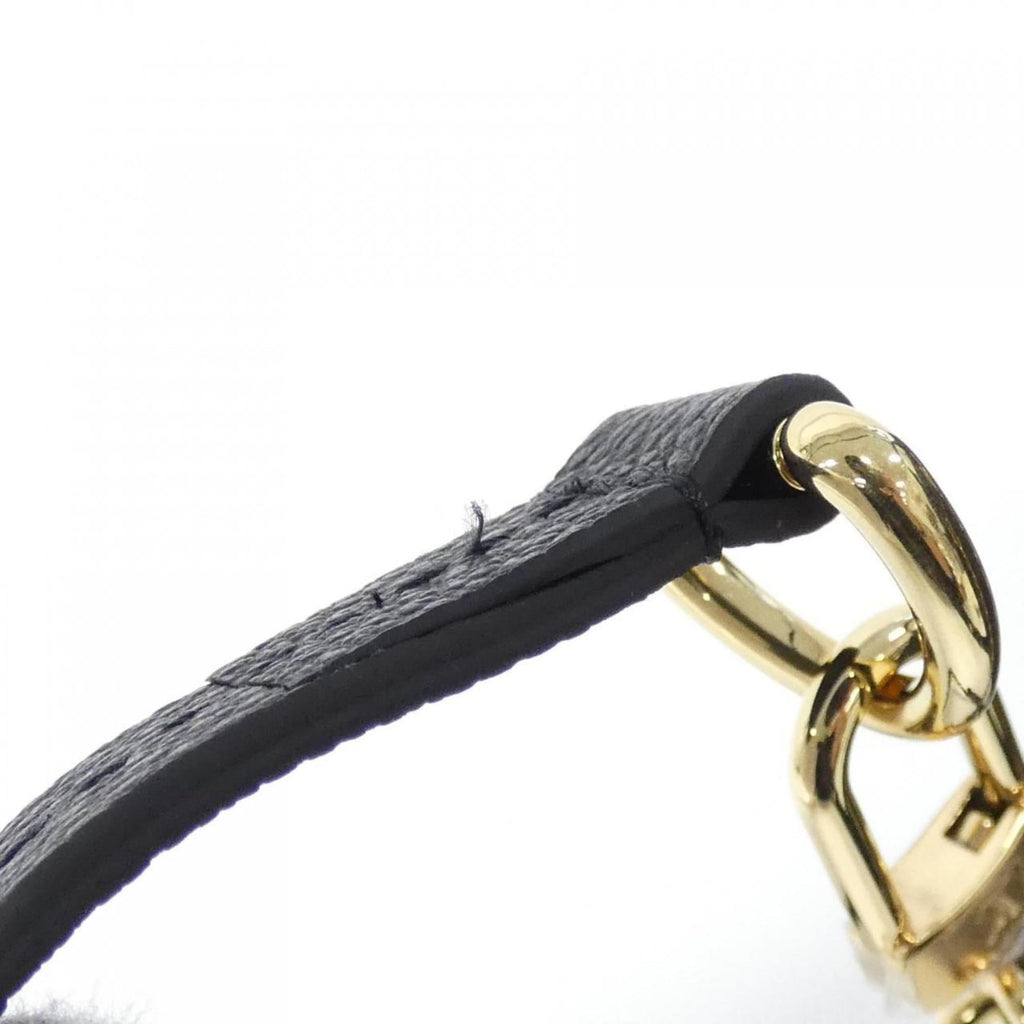 Louis Vuitton Black Leather Backpack