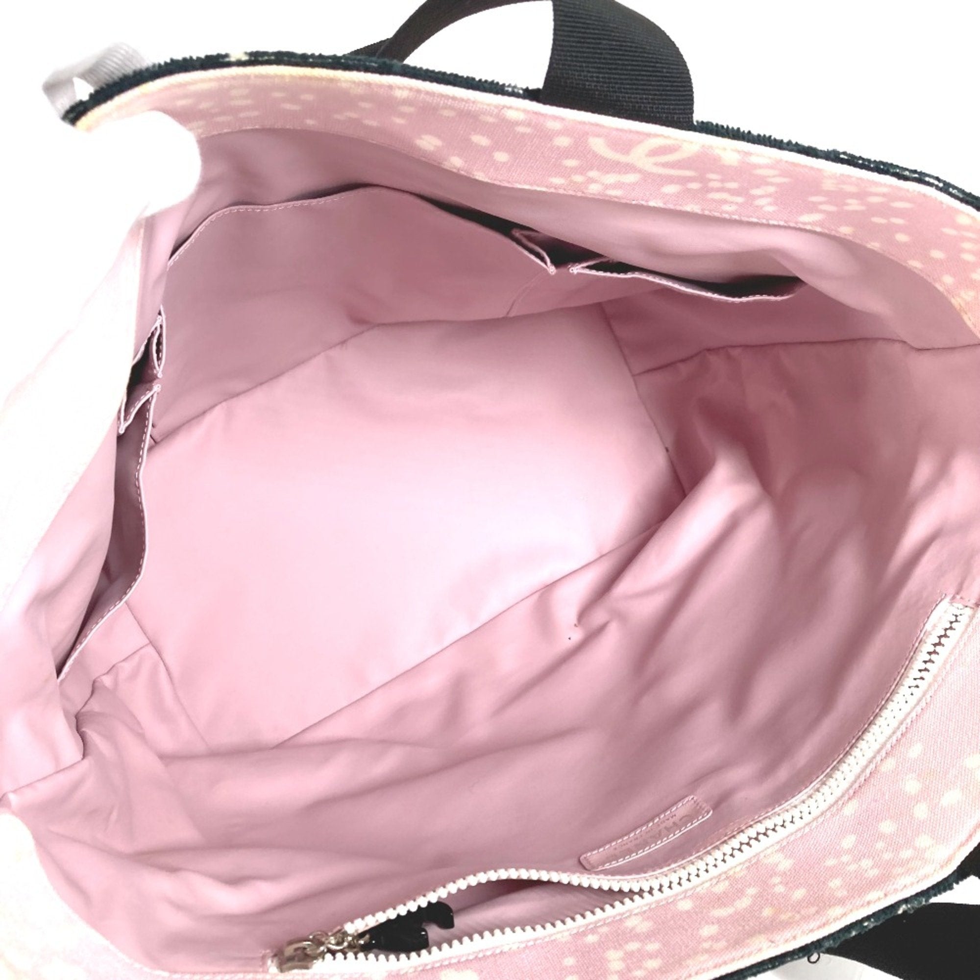 Chanel Pink Cotton Shoulder Bag