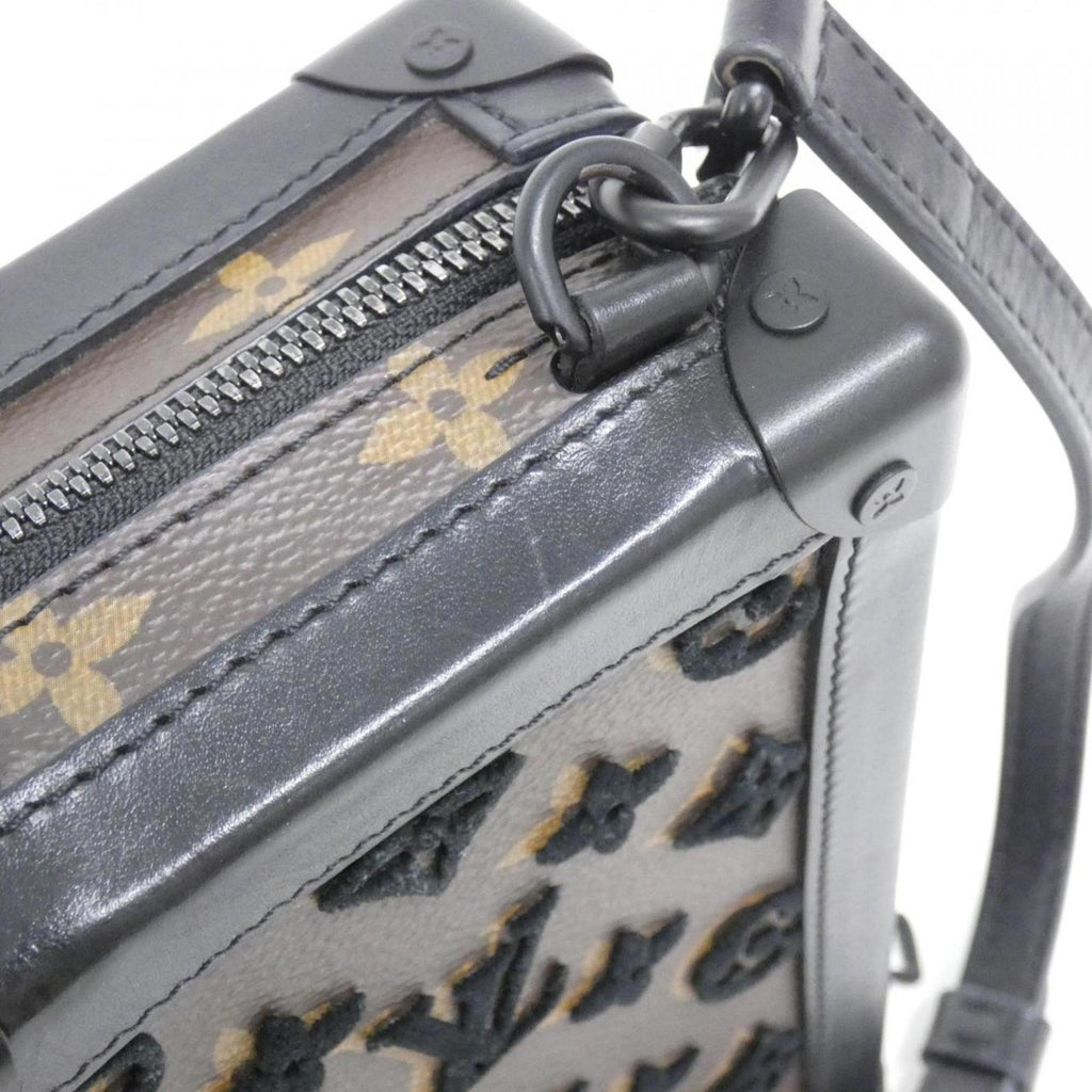 Louis Vuitton Monogram Tuffetage Black Marron Monogram Monogram Fabric Shoulder Bag