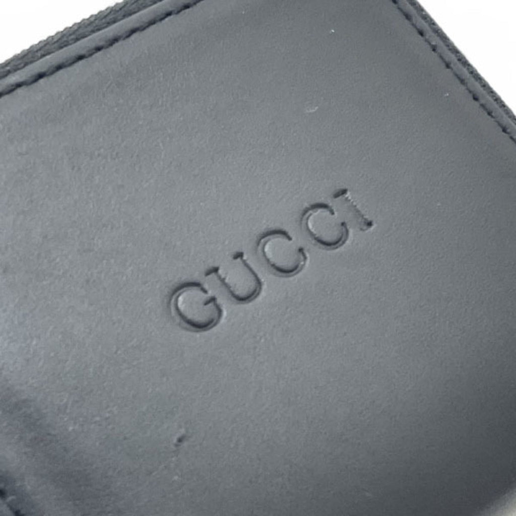 Gucci Black Leather Coin Purse/Coin Case (Pre-Owned)