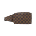 Louis Vuitton Brown Coated Canvas Shoulder Bag