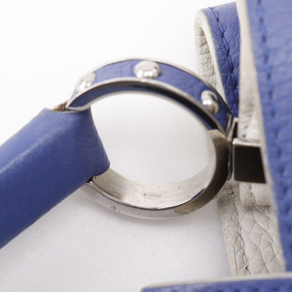 Louis Vuitton Blue White Handbag