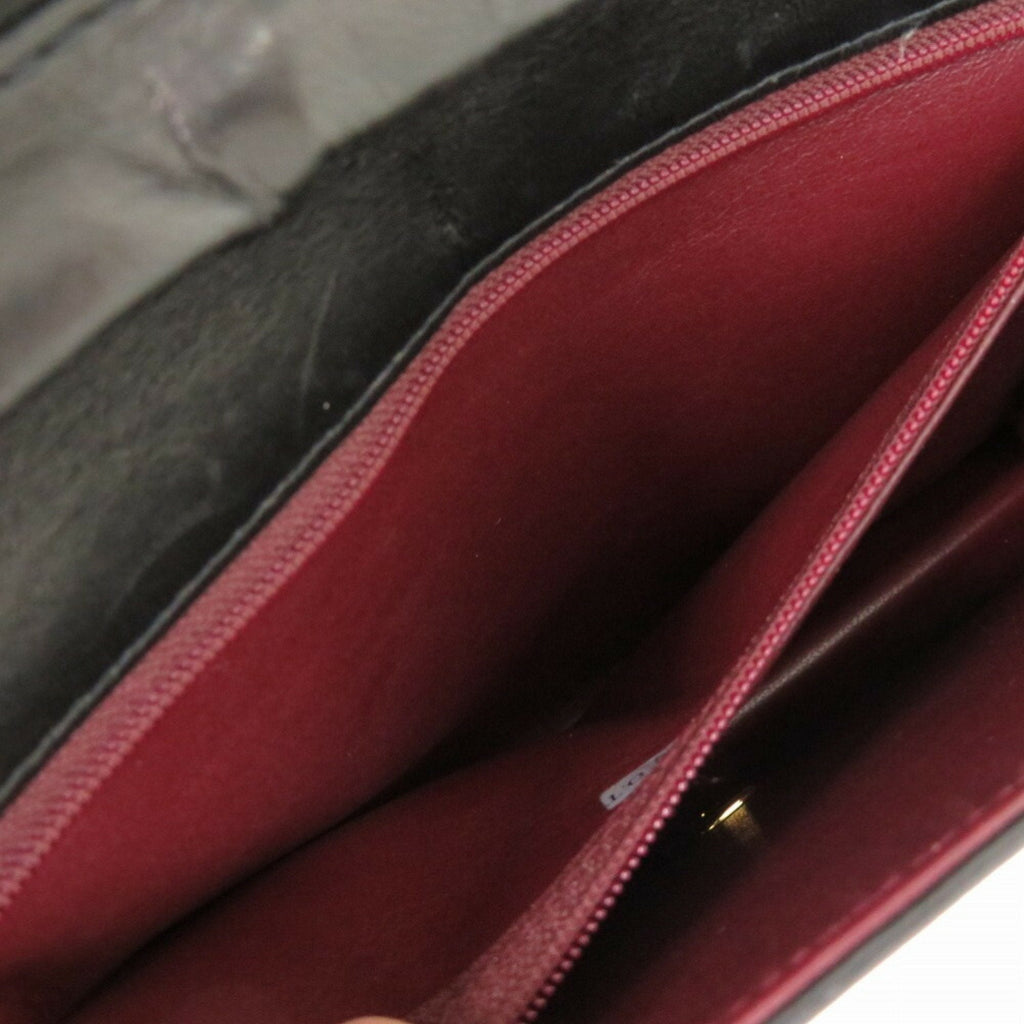 Chanel Matelasse Black Leather Shoulder Bag