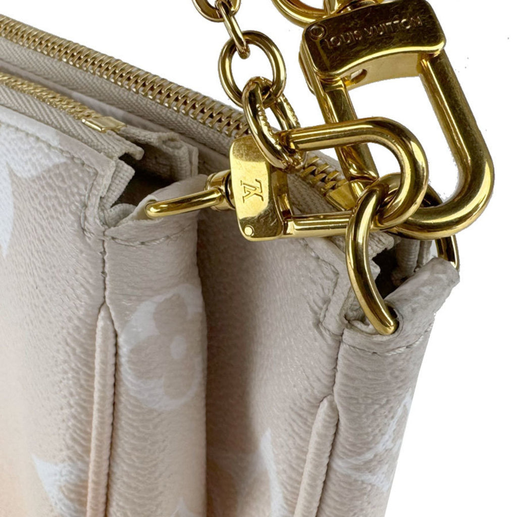 Louis Vuitton Beige Pochette Shoulder Bag