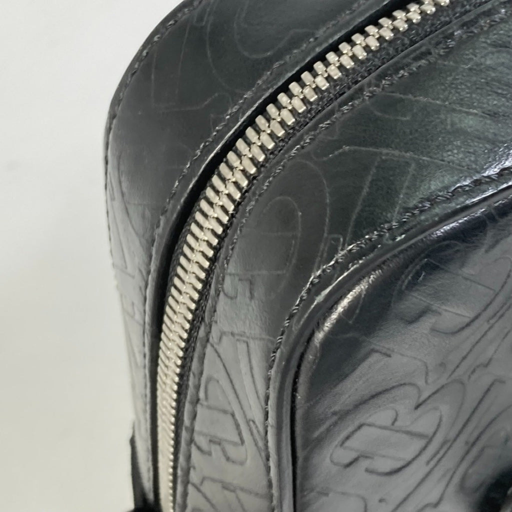Burberry Black Leather Handbag Shoulder Bag