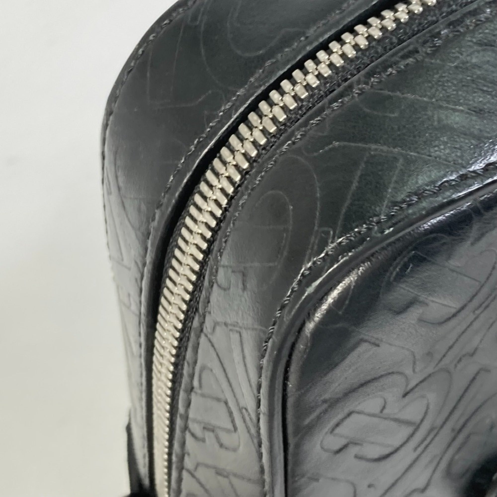 Burberry Black Leather Handbag Shoulder Bag