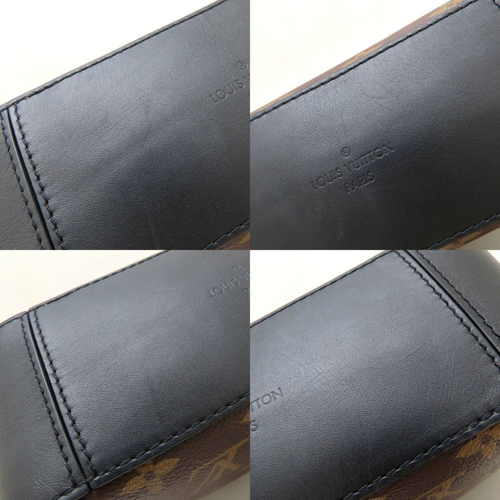 Louis Vuitton Monogram Brown Noir Canvas Shoulder Bag