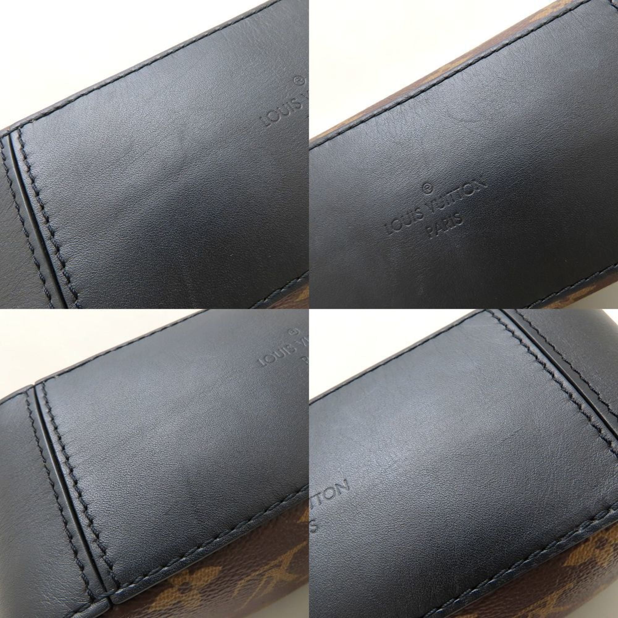 Louis Vuitton Monogram Brown Noir Canvas Shoulder Bag