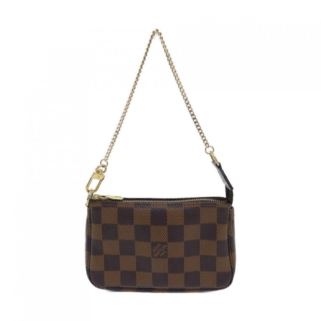 Louis Vuitton Ebene Coated Canvas Pochette Pouch