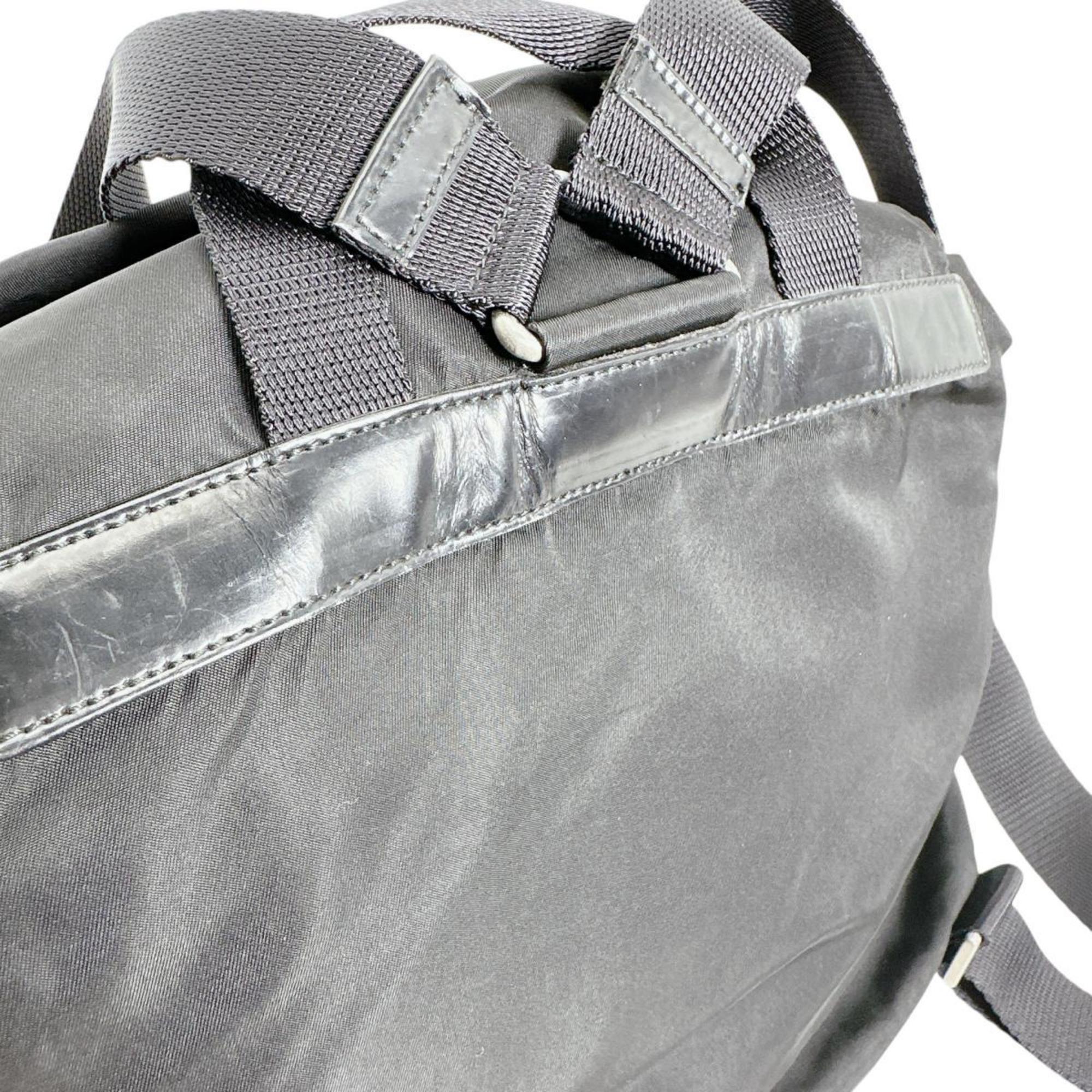 Prada Black Nylon Backpack