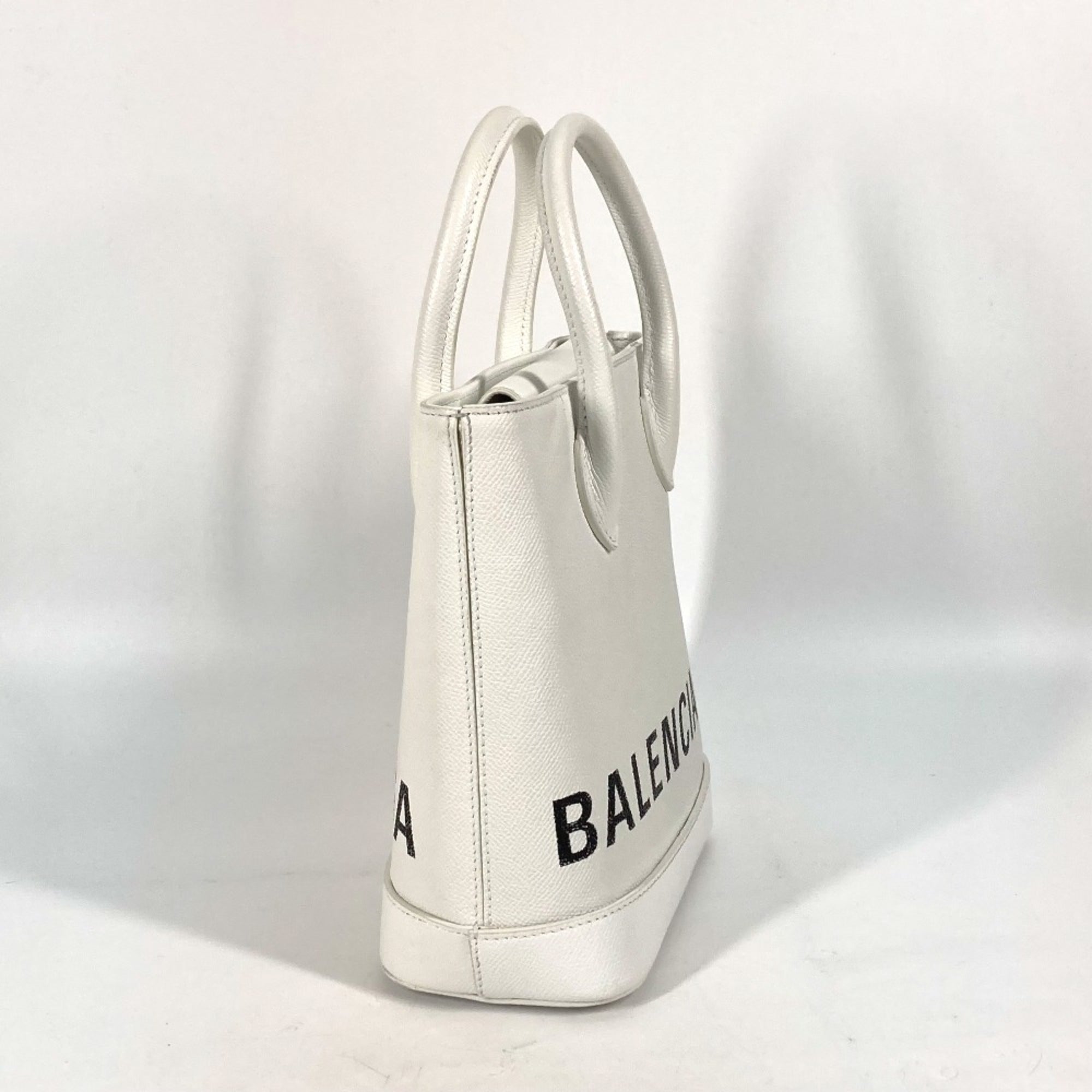 Balenciaga White Leather Shoulder
