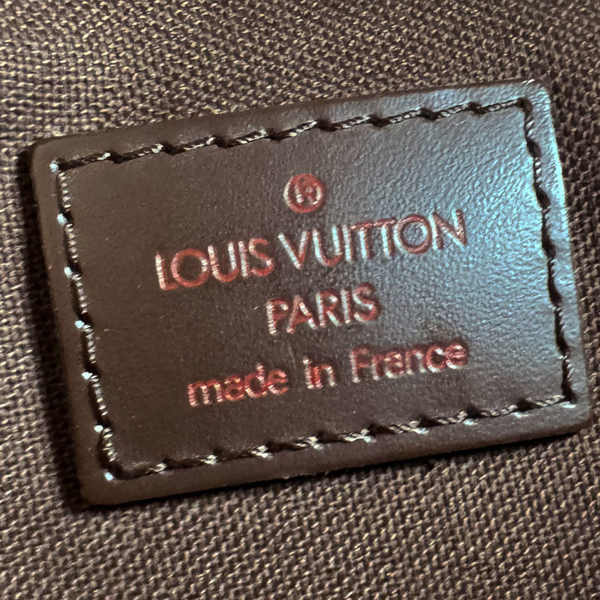 Louis Vuitton Damier Canvas Ebene Damier Canvas Fanny Pack