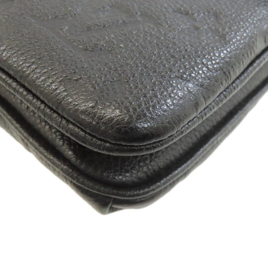 Louis Vuitton Empreinte Black Monogram Empreinte Shoulder Bag
