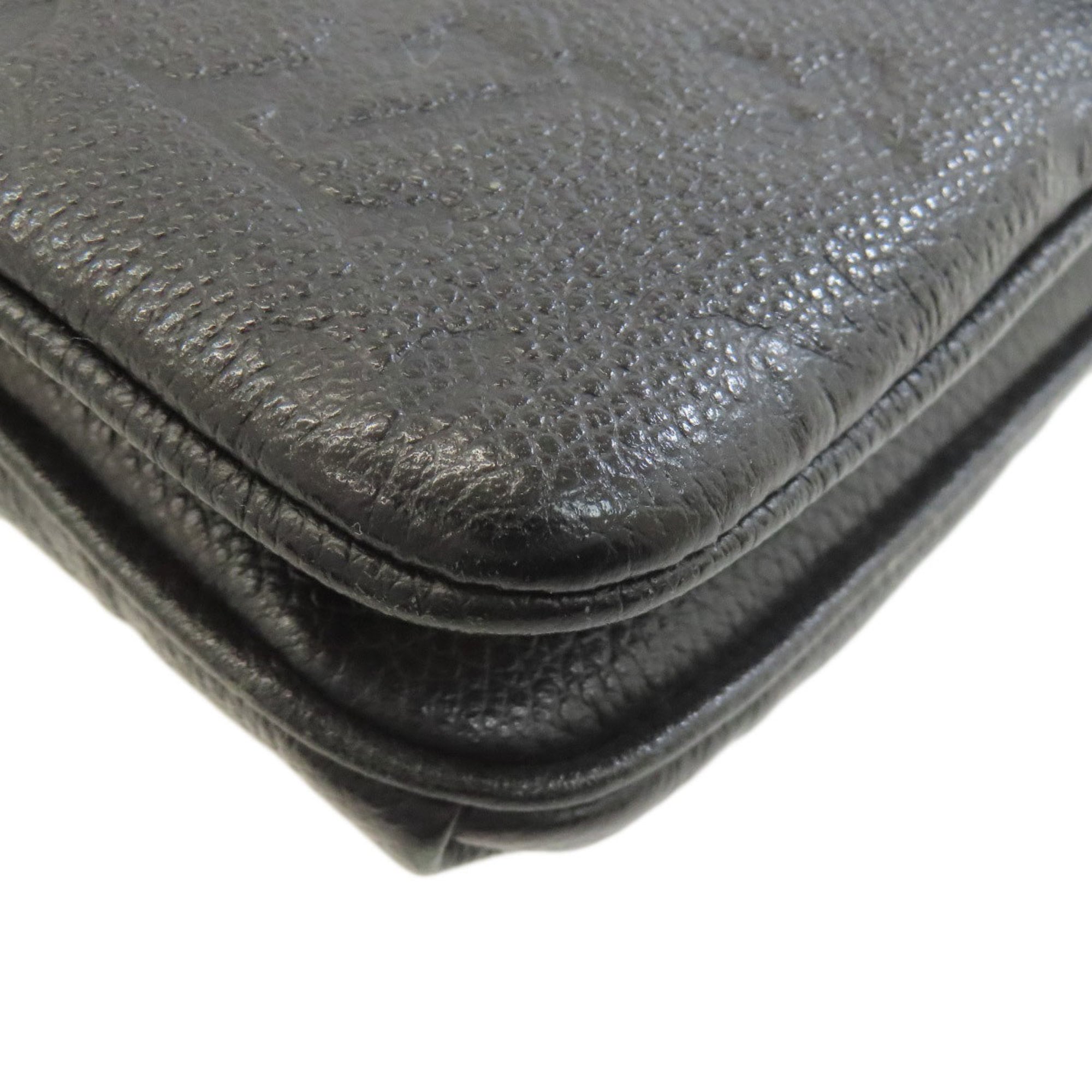Louis Vuitton Empreinte Black Monogram Empreinte Shoulder Bag