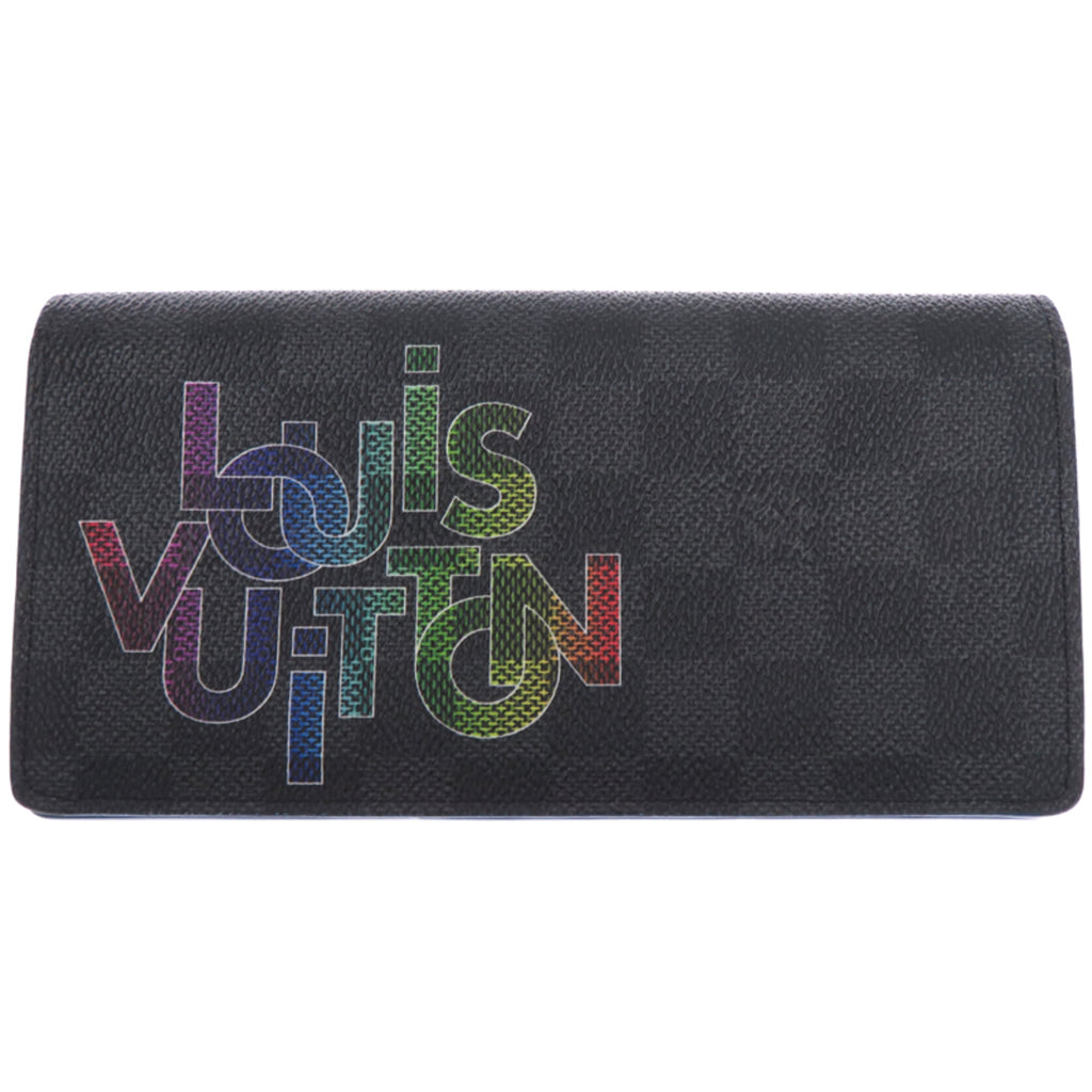 Louis Vuitton Damier Graphite Black Damier Graphite Long Wallet