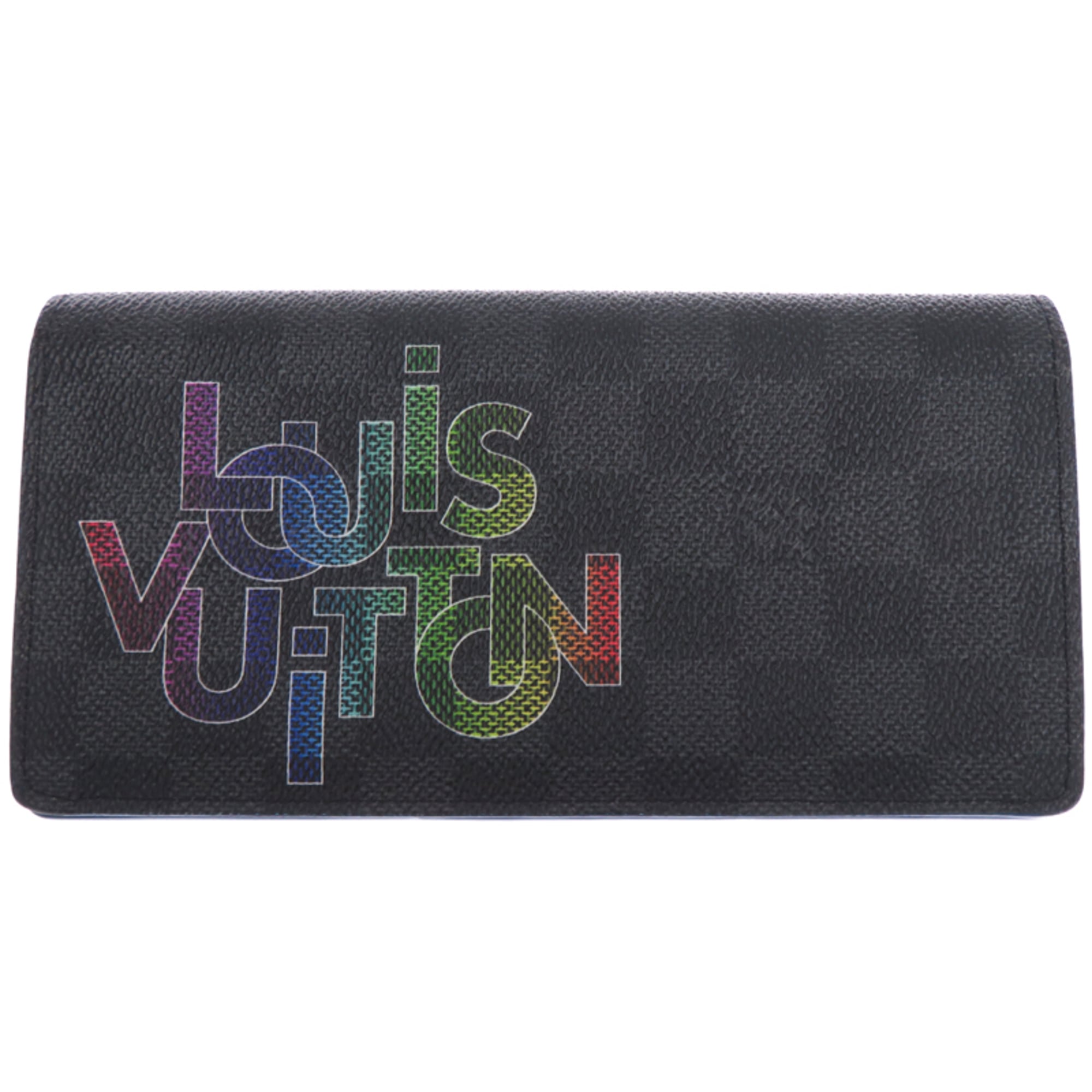 Louis Vuitton Damier Graphite Black Damier Graphite Long Wallet