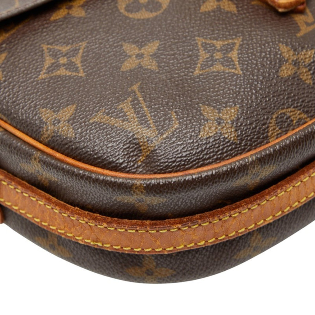 Louis Vuitton Brown Pvc Leather Shoulder Bag
