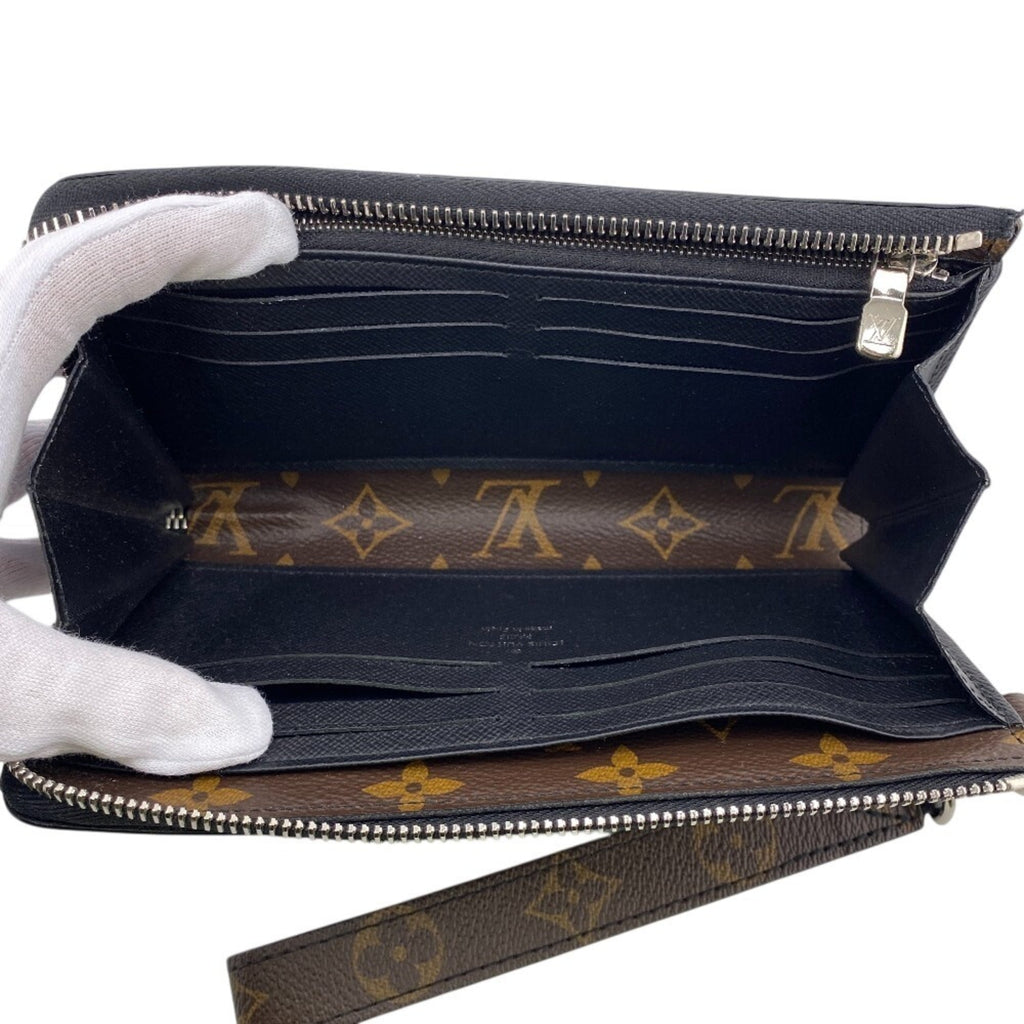Louis Vuitton Brown Monogram Leather Long Wallet