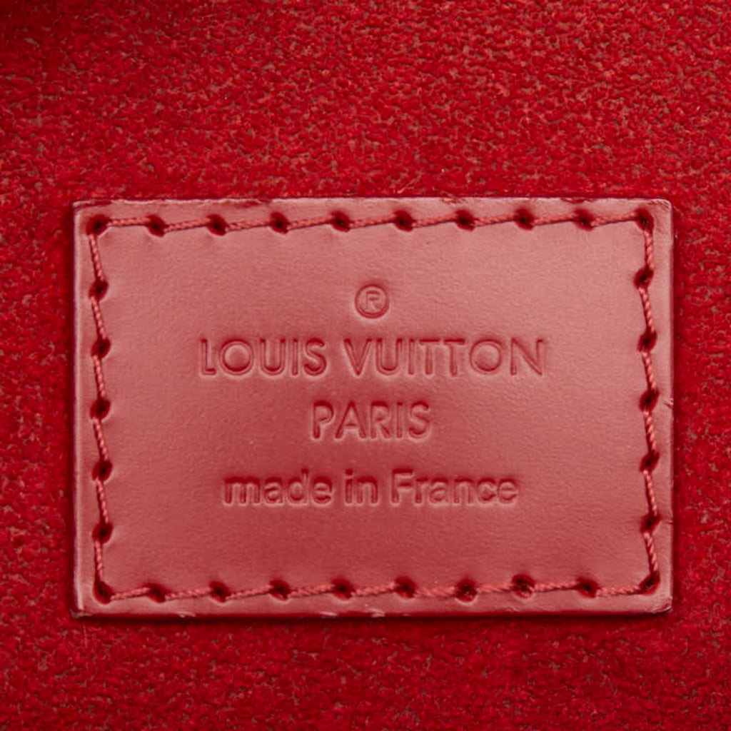 Louis Vuitton Brown Red Color Pvc Leather Shoulder Bag