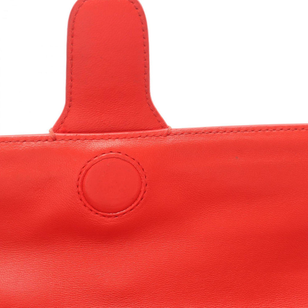 Bottega Veneta Red Color Leather Shoulder Bag