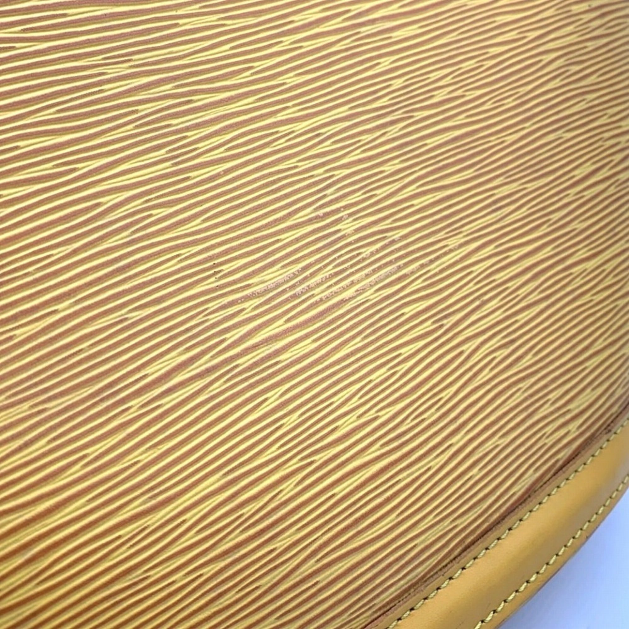 Louis Vuitton Epi Yellow Epi Leather Shoulder Bag