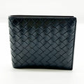 Bottega Veneta Navy Leather Wallet (Bi-Fold)