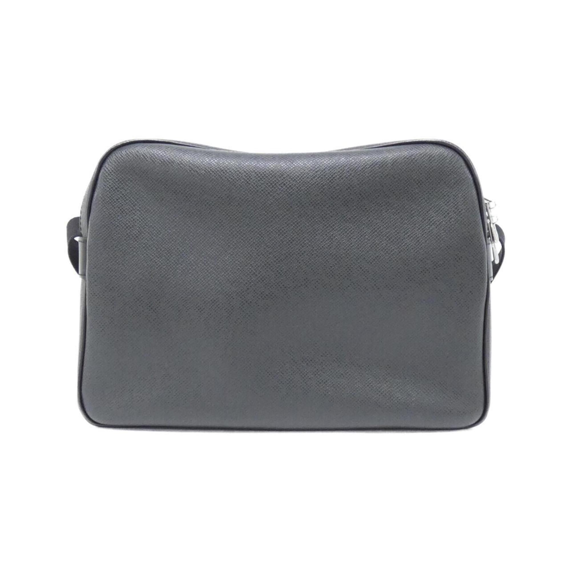 Louis Vuitton Ardoise Dark Gray Gray Leather Shoulder Bag