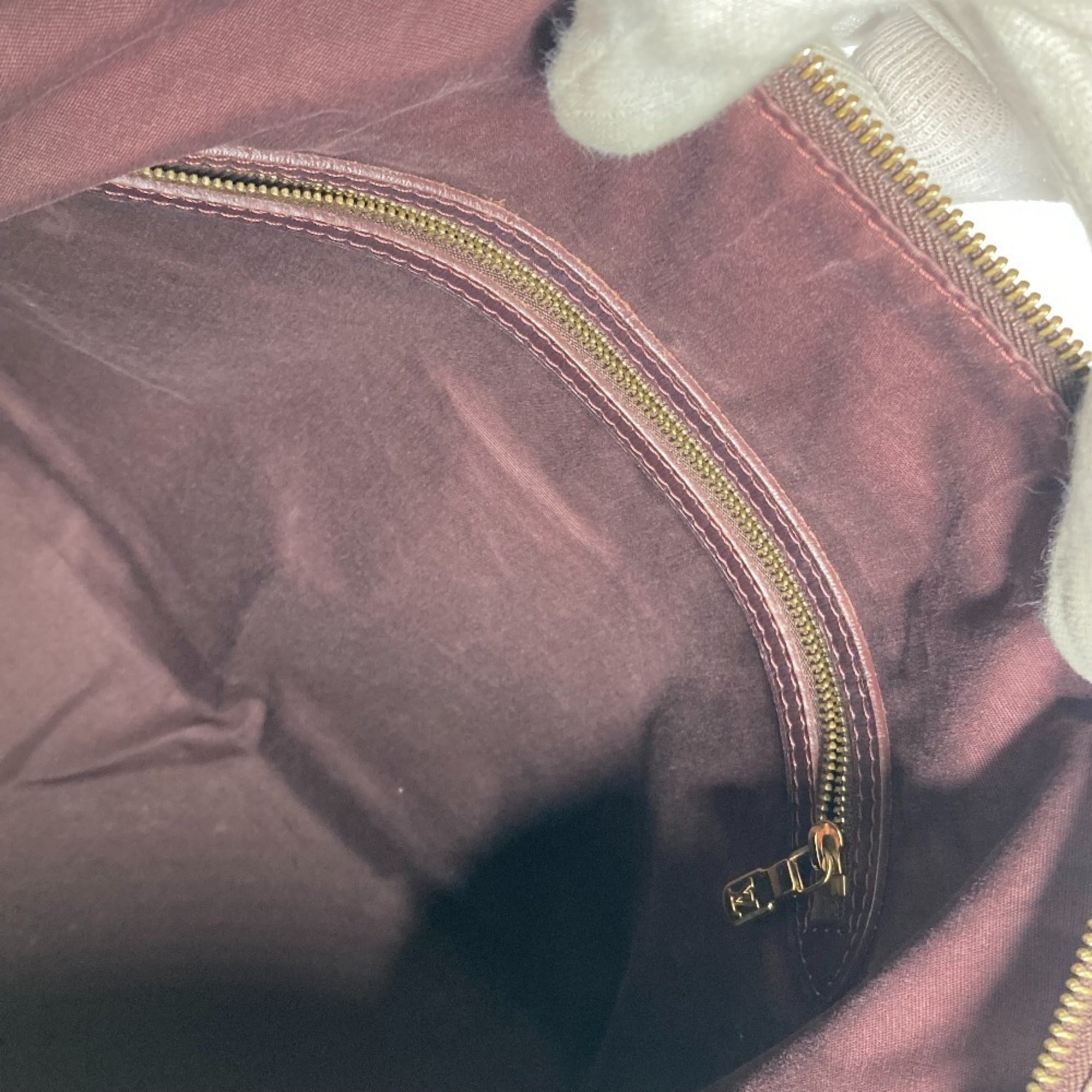 Louis Vuitton Red Color Sepia Monogram Idylle Shoulder Bag Tote Bag