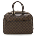 Louis Vuitton Brown Damier Canvas Pvc Handbag