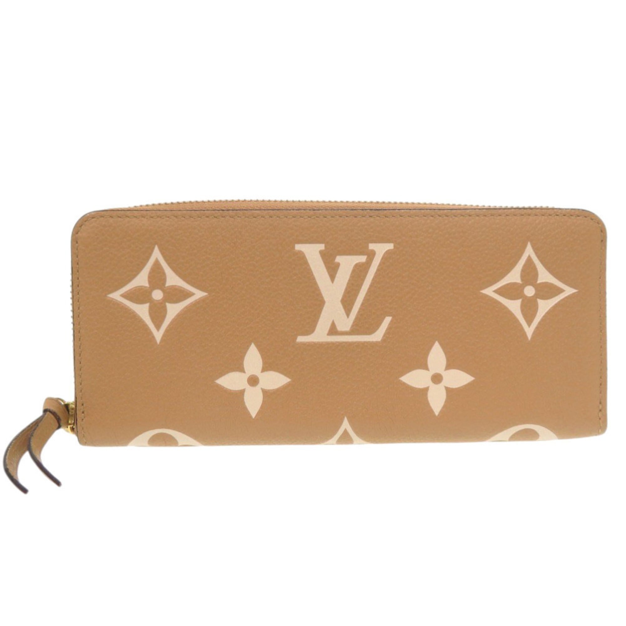 Louis Vuitton Beige Monogram Empreinte Long Wallet